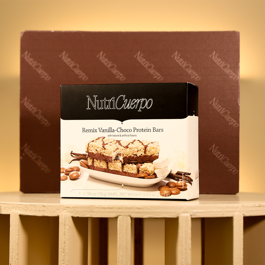 NutriCuerpo® | Remix Vanilla Choco Protein Bars