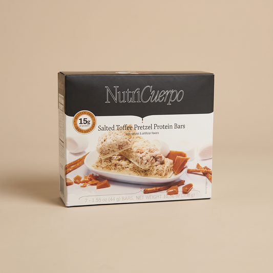 NutriCuerpo® | Salted Toffee Pretzel Protein Bar