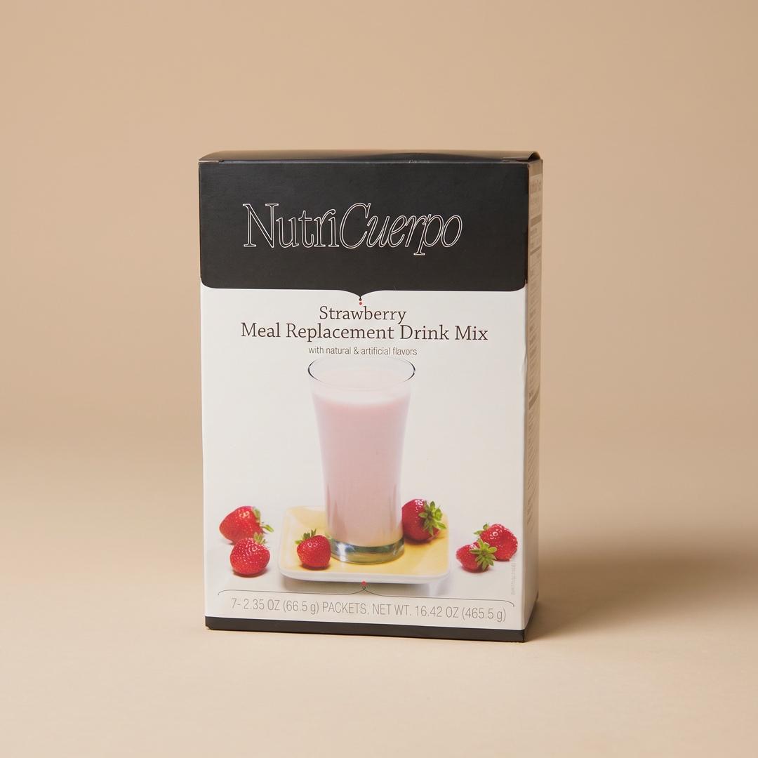 NutriCuerpo® | Strawberry Meal Replacement Drink Mix